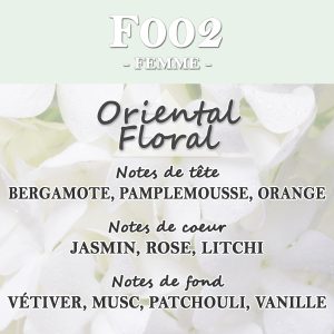 Eau de Parfum F002 (Femme), inspirée par "Coco Mademoiselle"